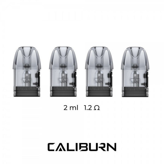 Uwell Caliburn A2 Replacement Pods 4pk (Side-Filling)