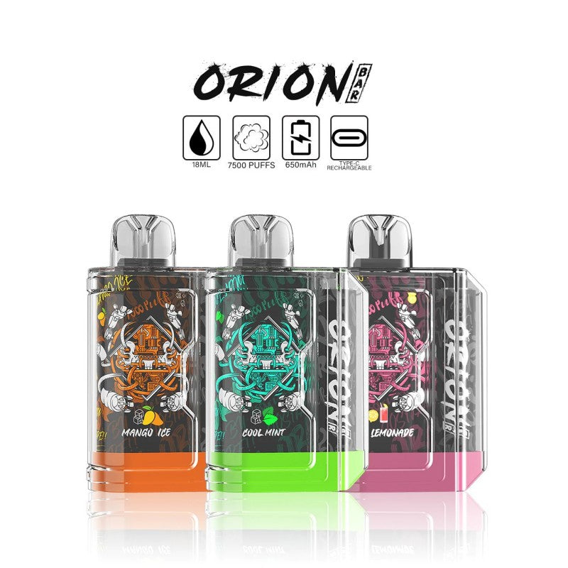 Orion Bar 7500 Disposable 5%